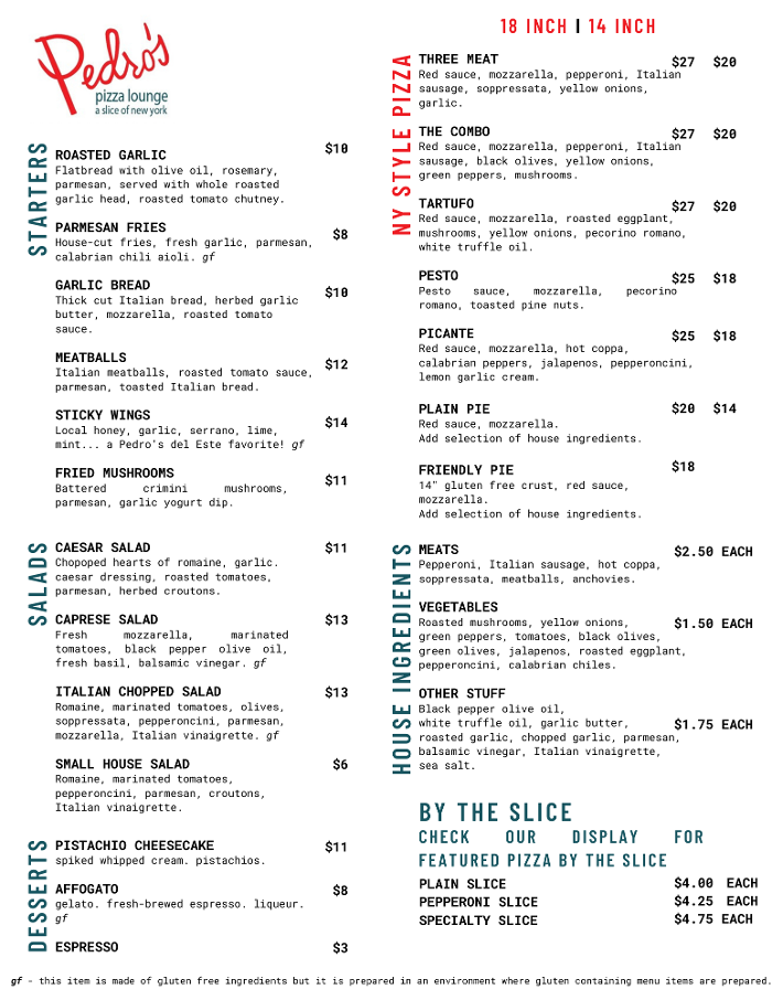 Pedro's Pizza Lounge - Hudson, WI