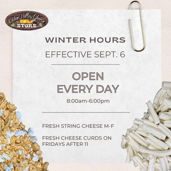 Cedar Valley Cheese Store Image