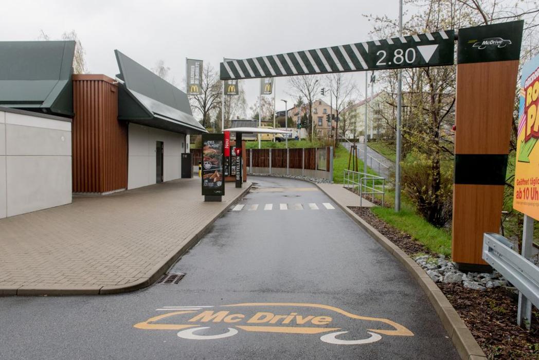 McDonald's, Äußere Weberstraße in Zittau
