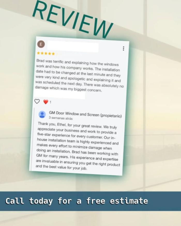 GM Door Window and Screen - Fort Lauderdale, FL