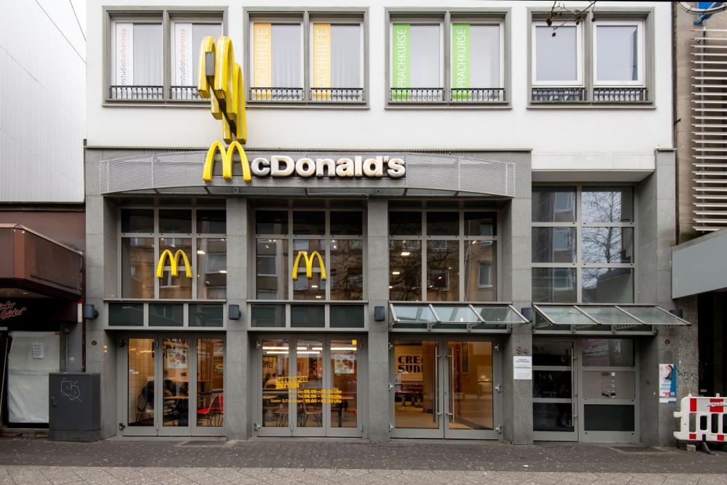 McDonald's, Rheinstraße in Krefeld