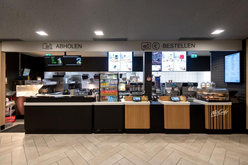 McDonald's, Rheinstraße in Krefeld
