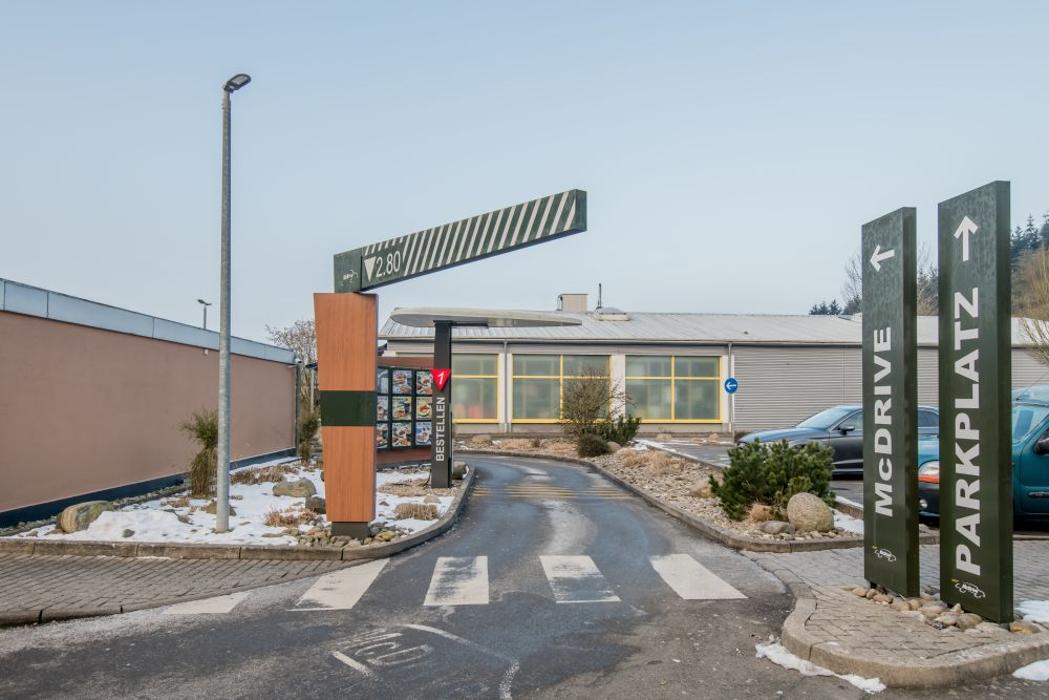 McDonald's, Ruhrstraße in Frankenberg (Eder)