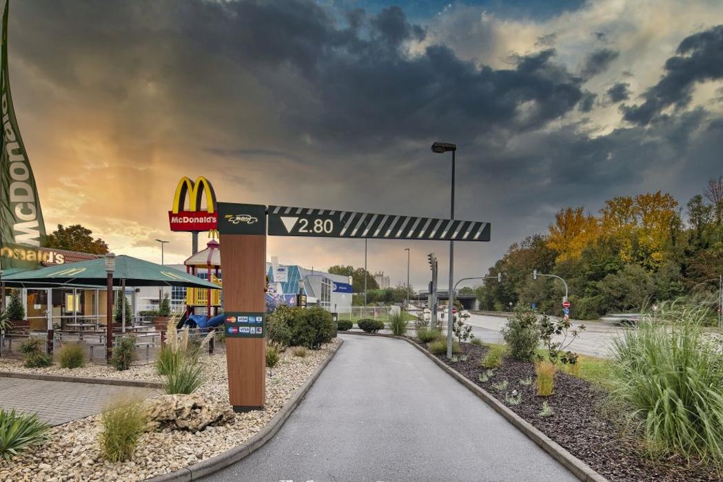 McDonald's, Wormser Straße in Bensheim