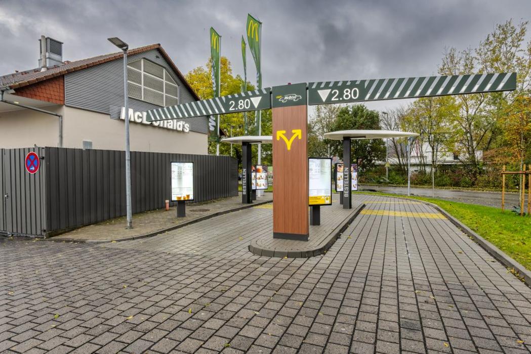 McDonald's, Afföllerstraße in Marburg