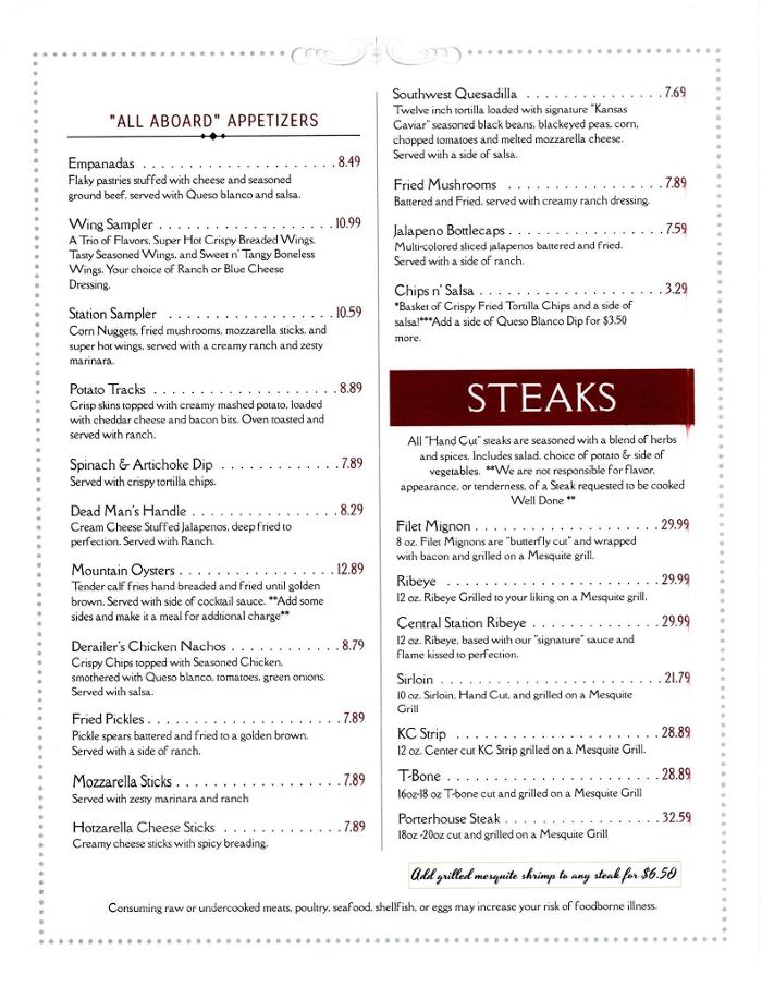 Central Station Bar & Grill - Dodge City, KS