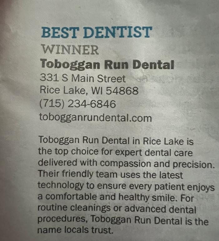 Toboggan Run Dental Image