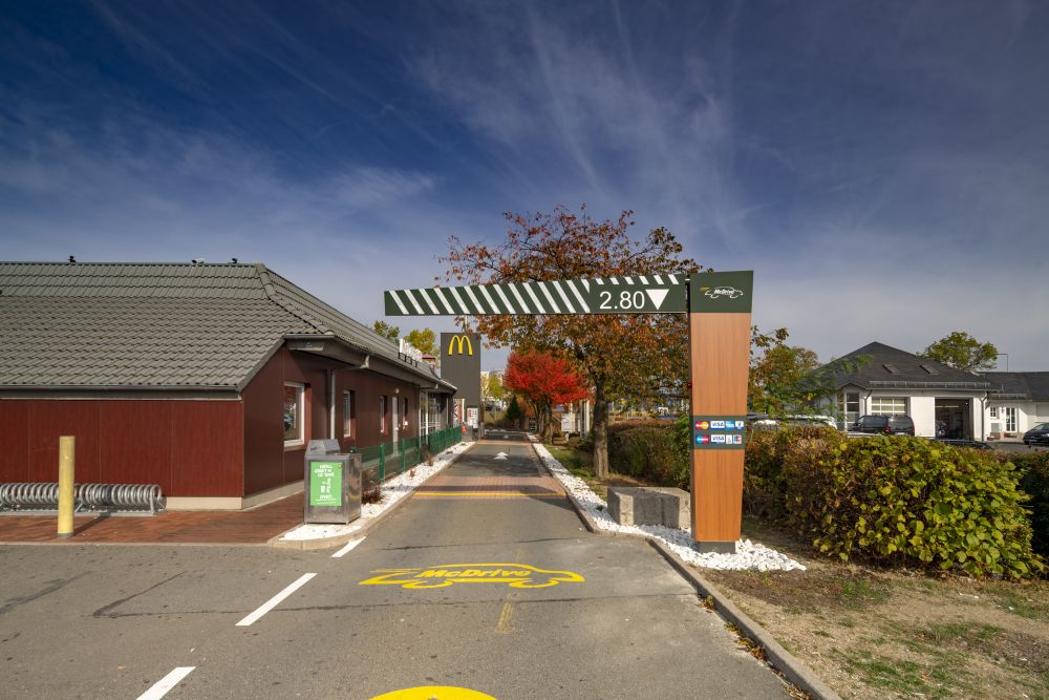 McDonald's, Ossecker Straße in Hof