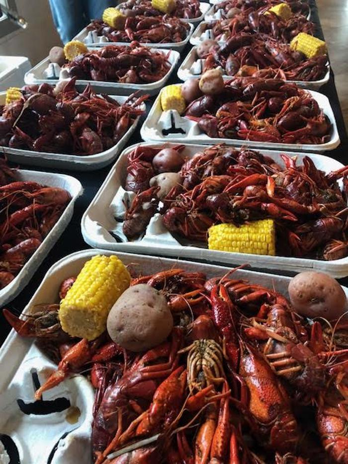 Heads or Tails Cajun Crawfish Logo