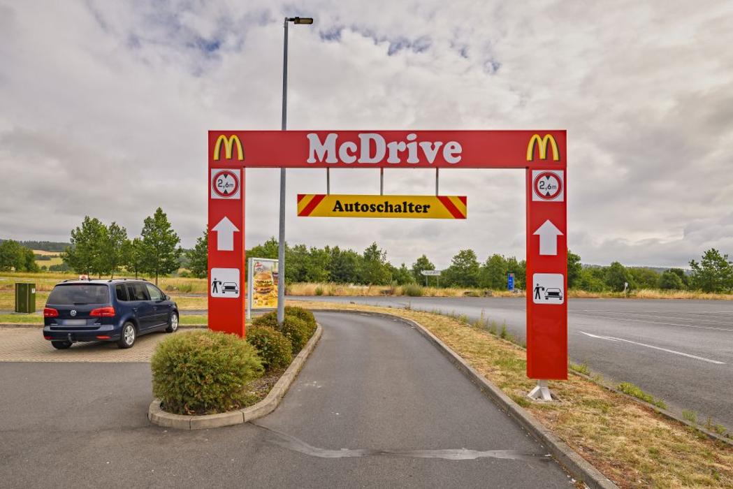 McDonald's, Leipziger Straße in Hessisch Lichtenau