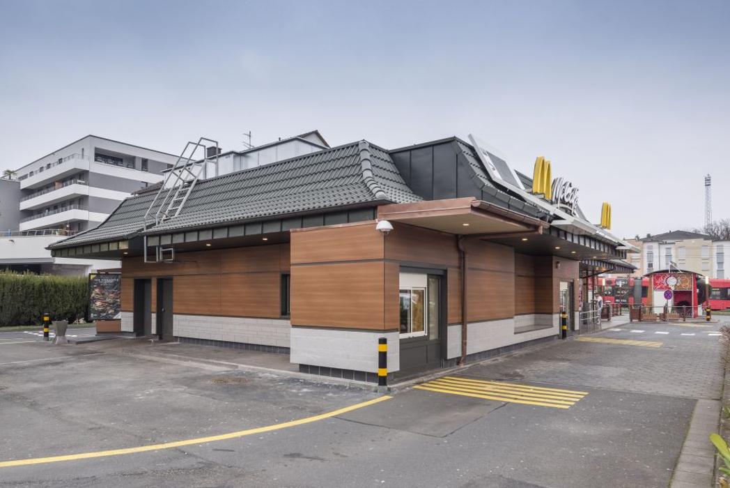 McDonald's, Friedberger Landstraße in Frankfurt am Main