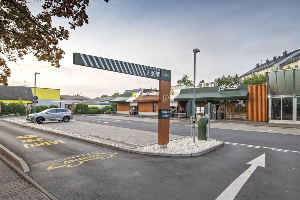 McDonald's, Mainzer Landstraße in Frankfurt am Main