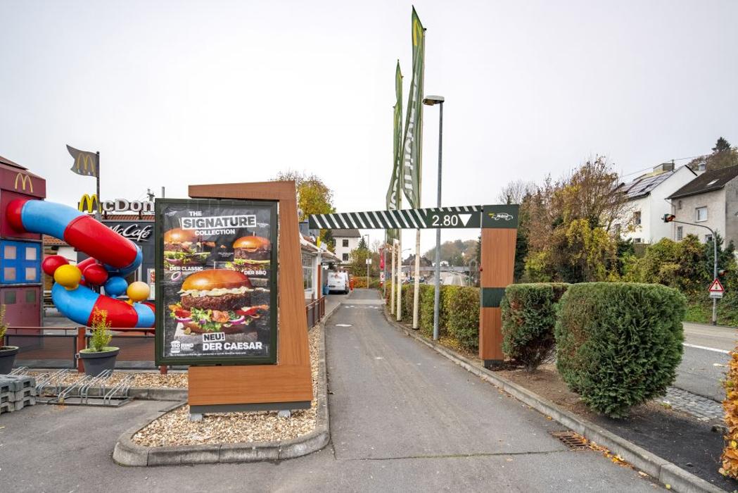 McDonald's, Am Güterbahnhof in Remagen