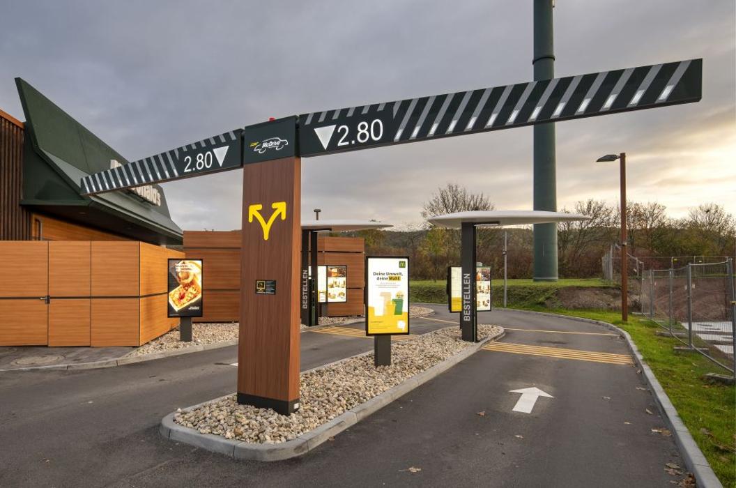 McDonald's, Ohmstraße in Herrenberg