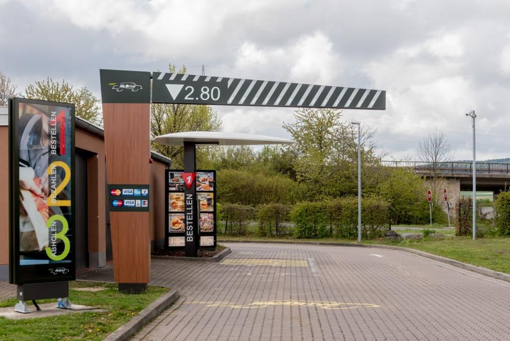 McDonald's, Gutenbergstraße in Giesen