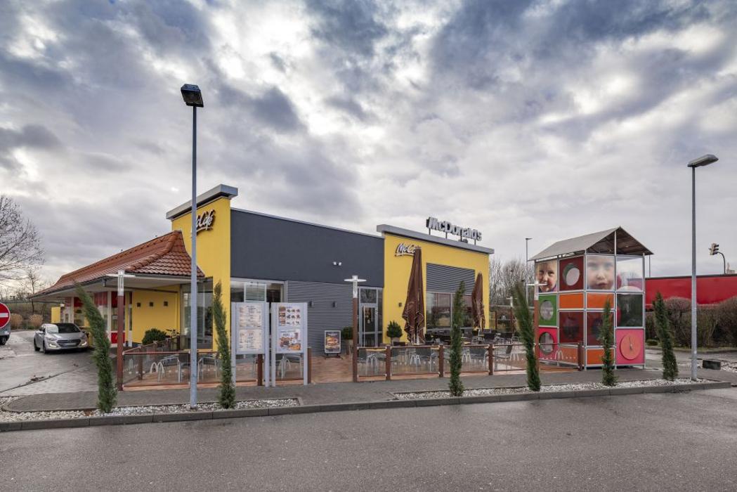McDonald's, Gleisstraße in Hockenheim