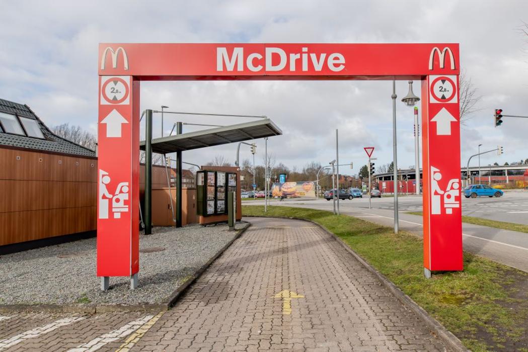 McDonald's, Am Ahlmannkai in Büdelsdorf