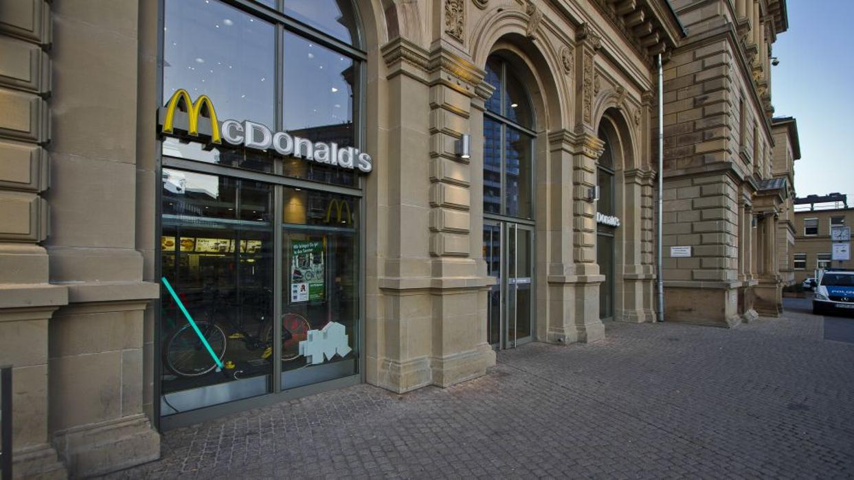 McDonald's, Bahnhofsplatz in Mainz
