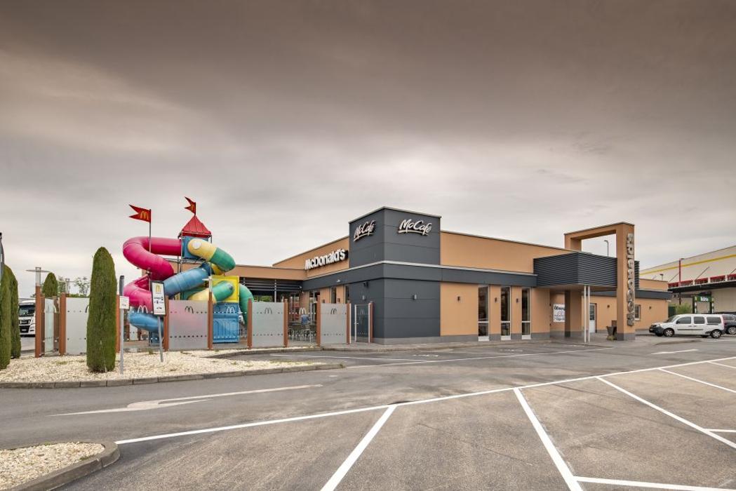 McDonald's, Simon-Hegele-Straße in Karlsdorf-Neuthard