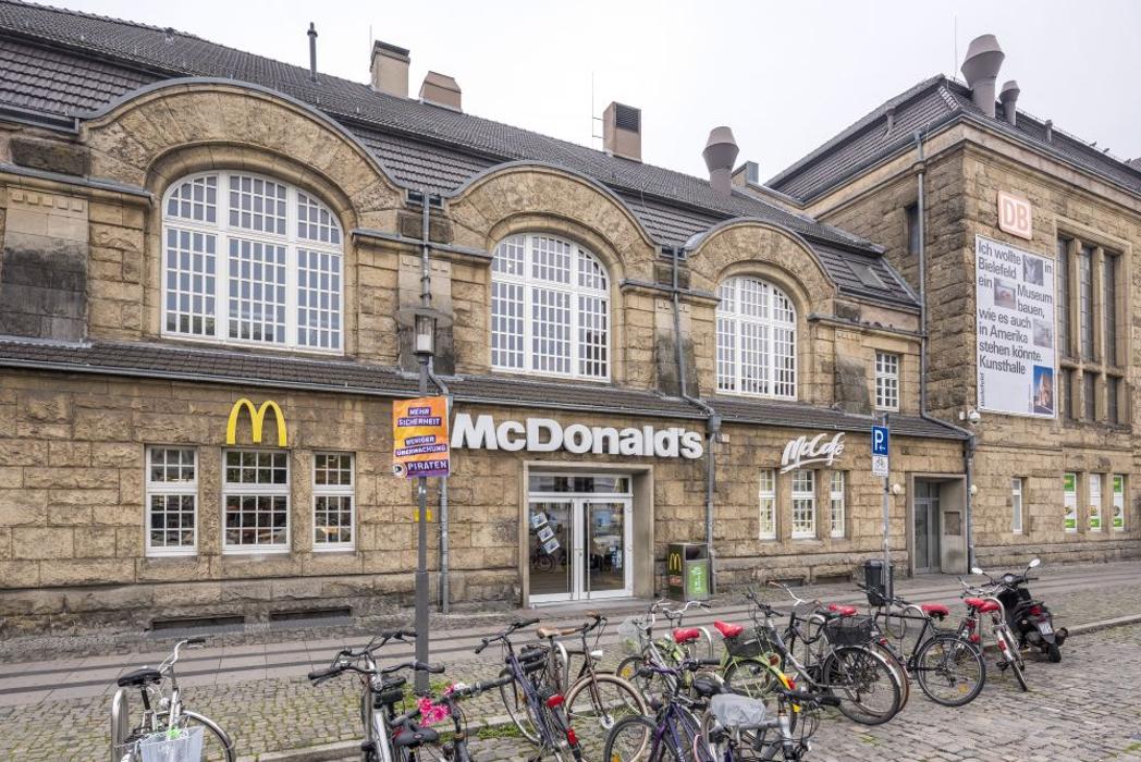 McDonald's, Am Bahnhof in Bielefeld