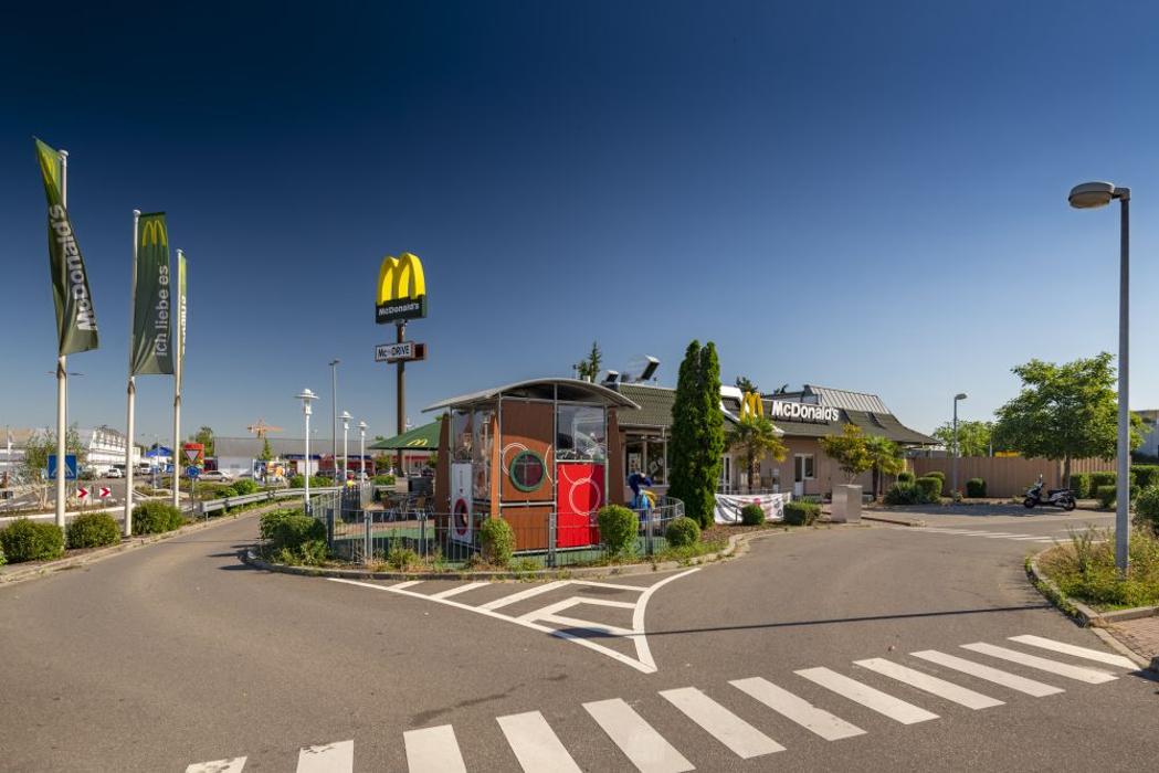 McDonald's, Industriestraße in Lampertheim
