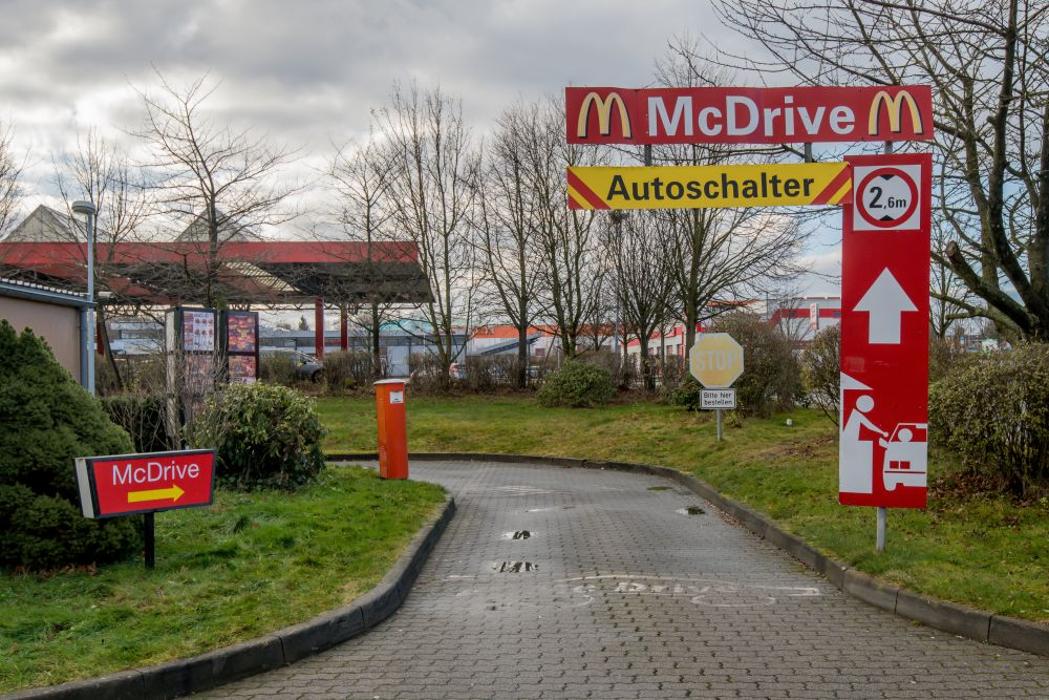 McDonald's, Häuersteig in Freiberg