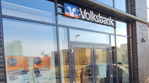 Volksbank eG Gera Jena Rudolstadt, SB-Standort Otto-Dix-Passage Gera, Museumsplatz in Gera