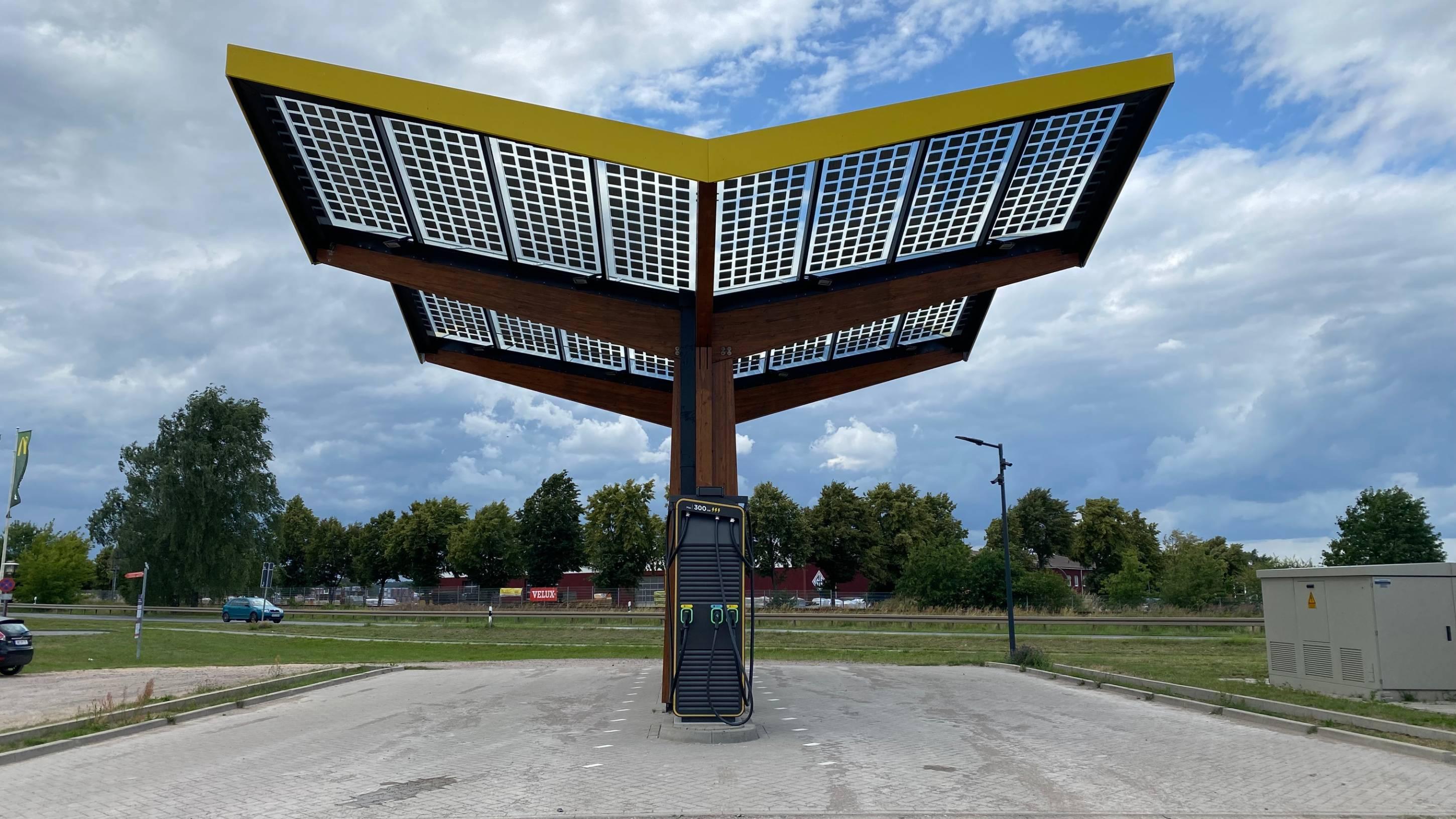 Fastned Charging Station, Hamburgerstrasse in Wittstock
