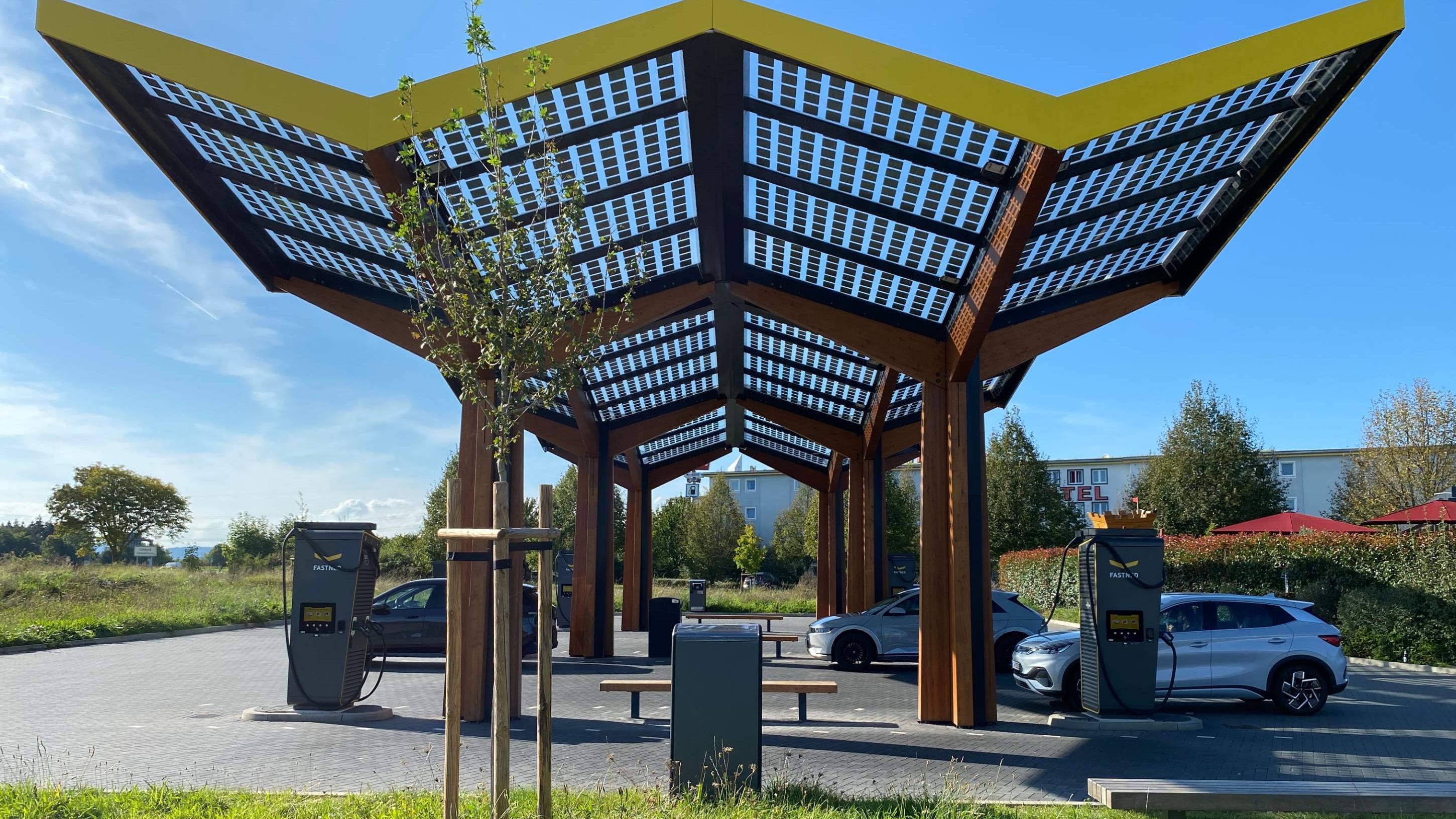 Fastned Charging Station, BrüSseler Strasse in Limburg an der Lahn