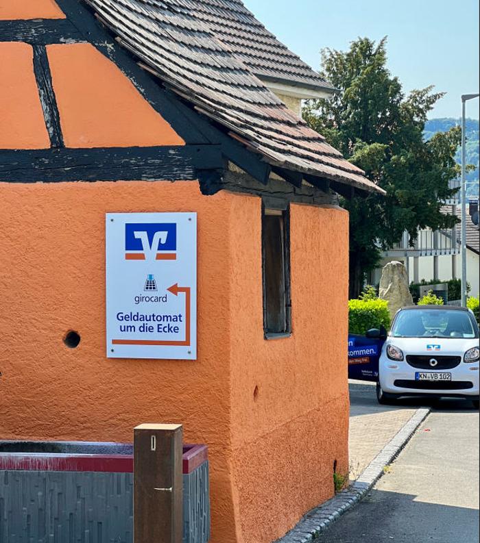 Volksbank Konstanz - Geldautomat Öhningen, Oberstaaderstraße in Öhningen
