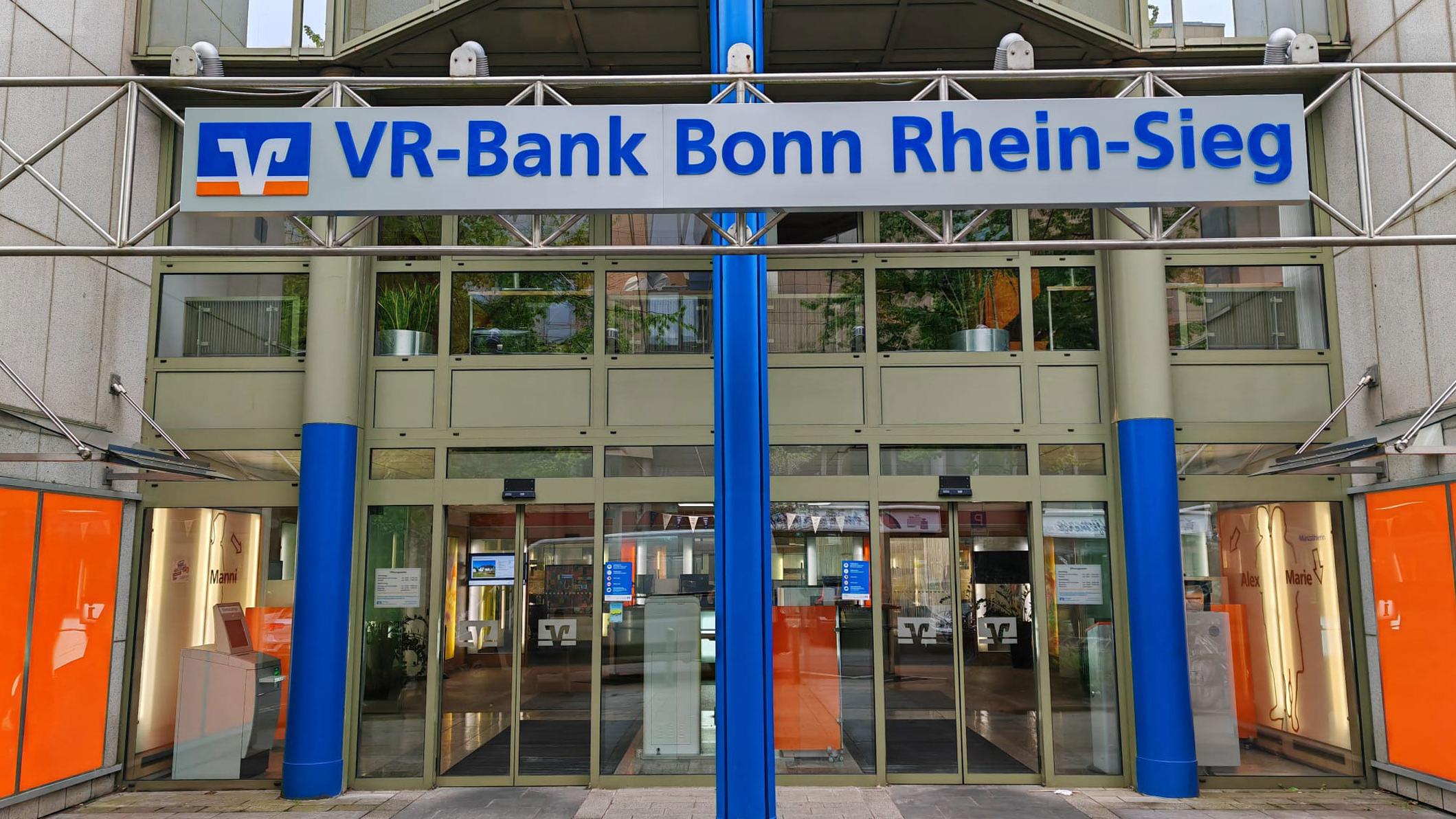 VR-Bank Bonn Rhein-Sieg eG, Regionalcenter Sieglar, Christian-Esch-Straße in Troisdorf