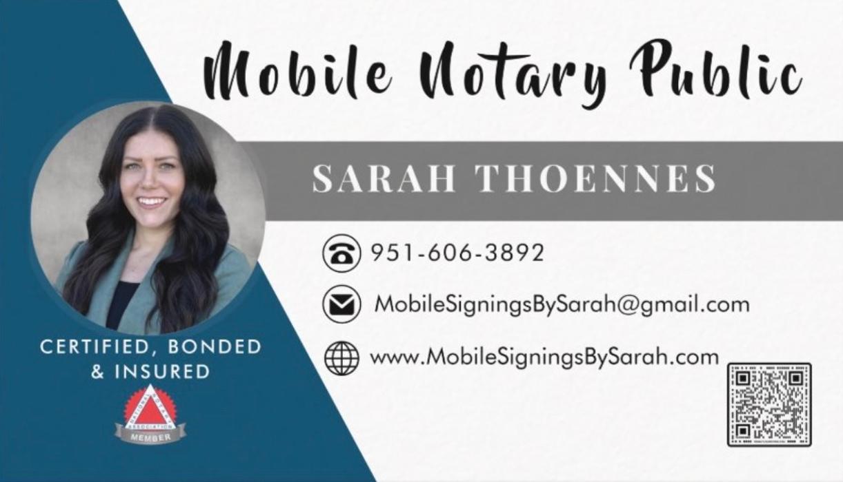 Mobile Signings By Sarah - Sun City, CA