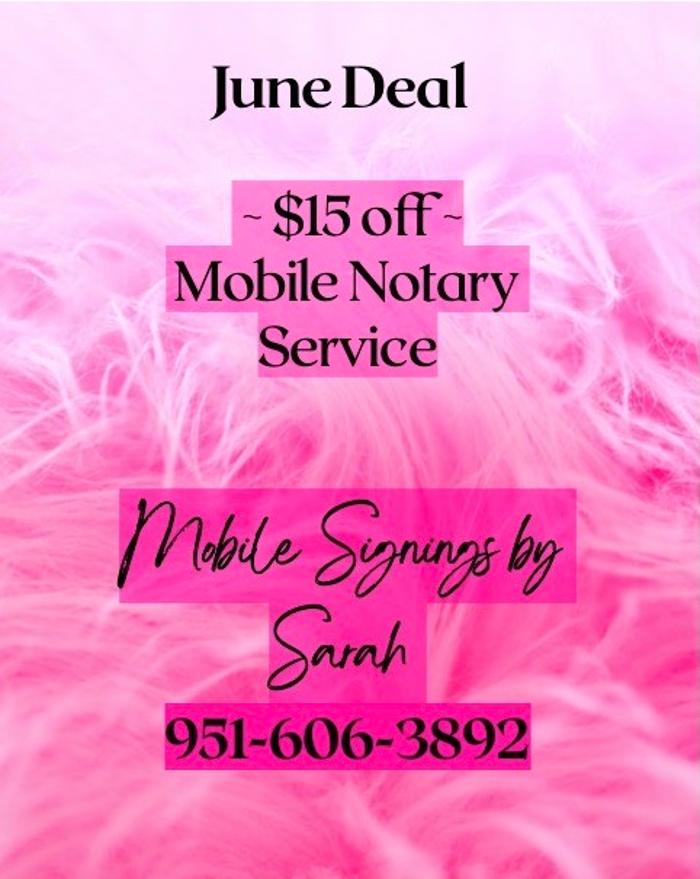 Mobile Signings By Sarah - Sun City, CA