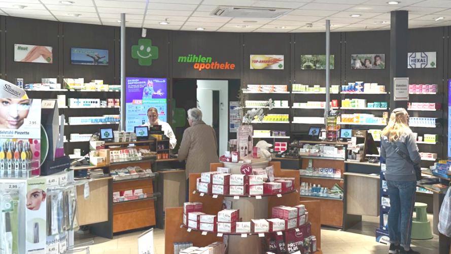 Mühlen-Apotheke im a&b Center, Baeyerstraße in Neumünster