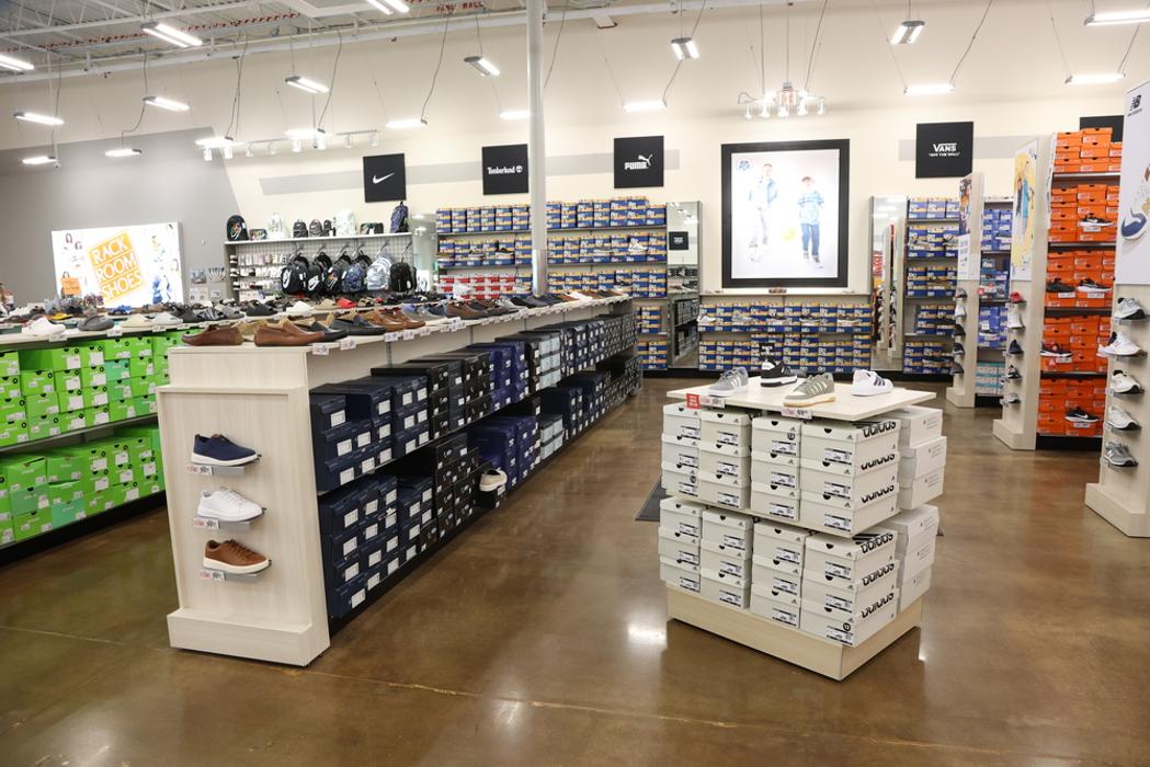 Dress Shoe Section of Store
