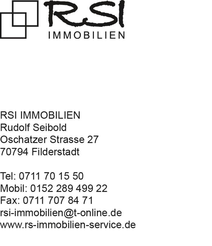 RSI-IMMOBILIEN Rudolf SEIBOLD, Oschatzer Straße in Filderstadt
