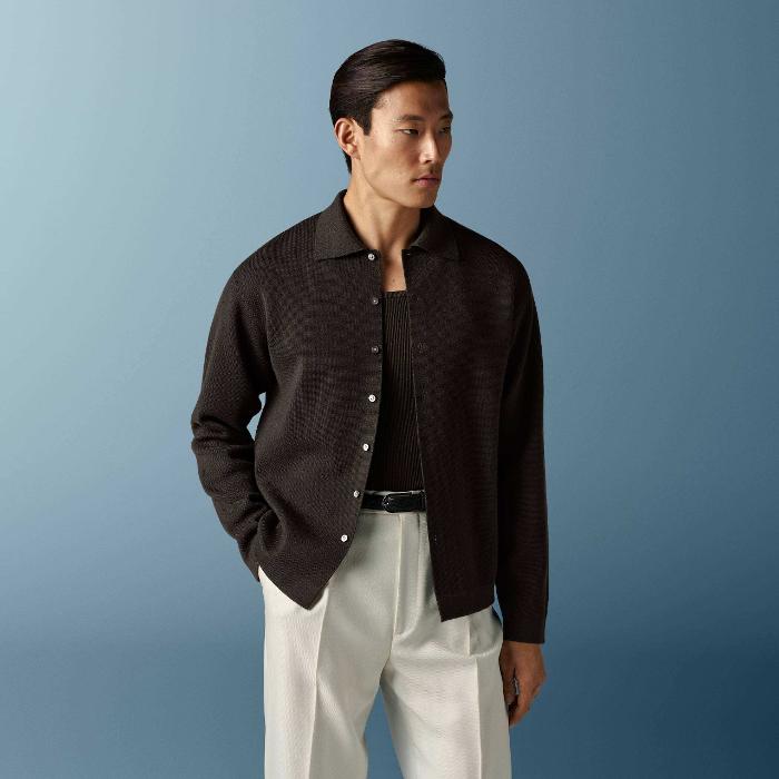 Cardigans in refined silhouettes and luxurious knits offer elevated versatility for every modern wardrobe.