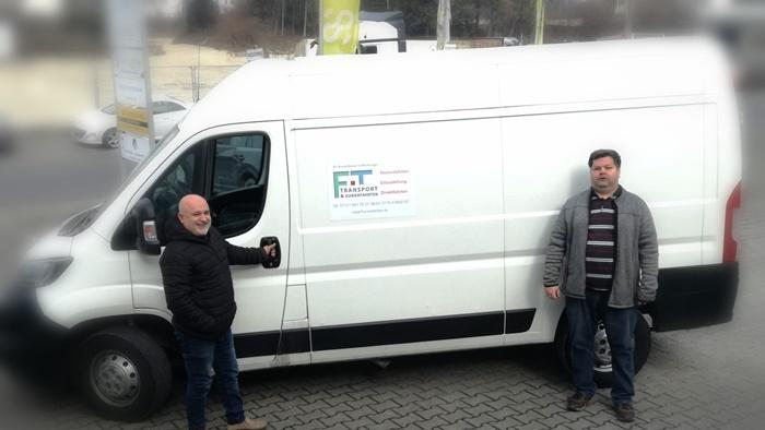 FT Kurierdienst, Am Heilbrunnen in Reutlingen