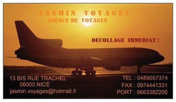 JASMIN VOYAGES NICE
