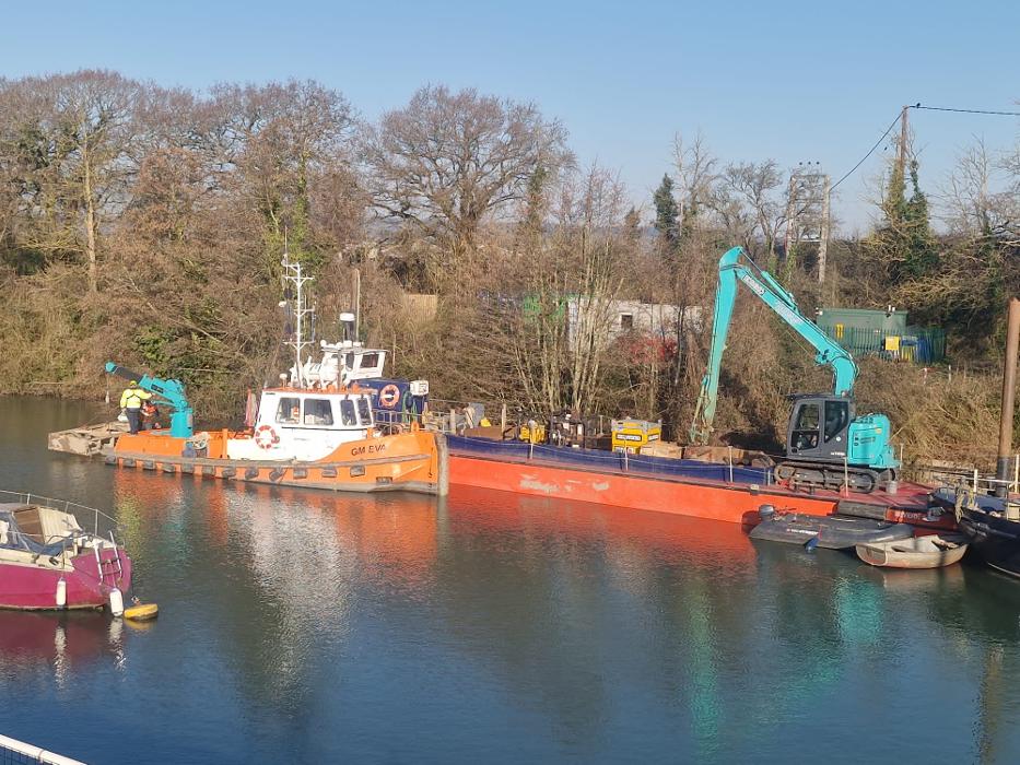 Eva & The Severn Lady at Lydney Harbour
