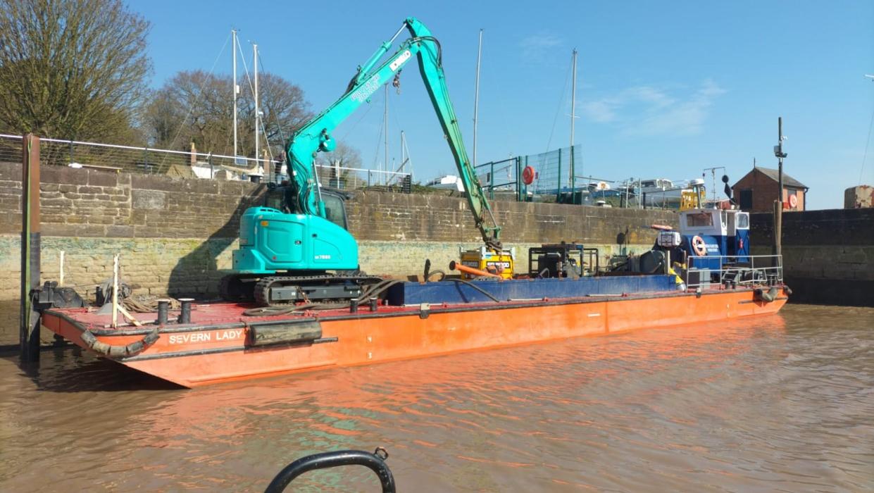 The Severn Lady at Lydney Harbour