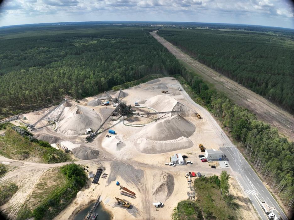 SKBB - Sand + Kies Union Werk Hartmannsdorf, Strommeisterei in Spreenhagen
