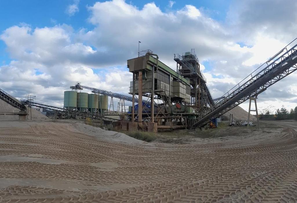 SKBB - Sand + Kies Union Werk Hohensaaten, Lunower Chaussee in Bad Freienwalde (Oder)