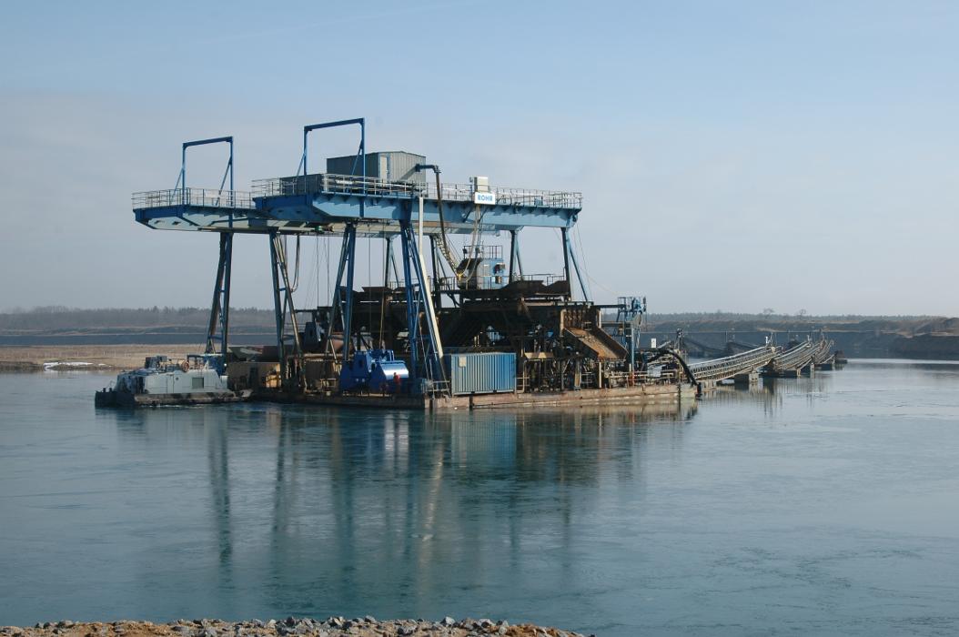 Elbekies Werk Mühlberg, Boragker Straße in Mühlberg