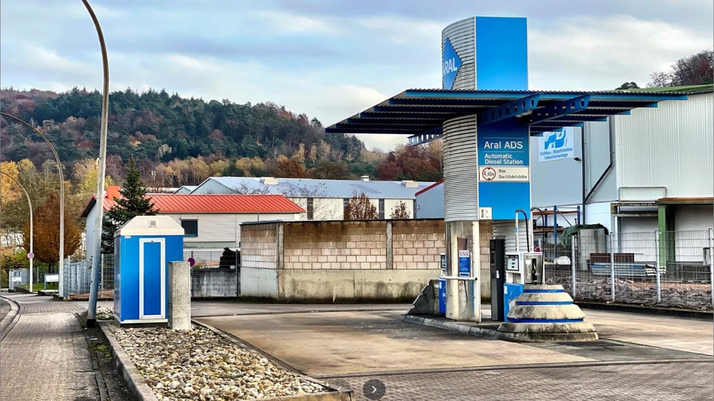 Aral LKW / Truck Station, Im Schiffelland in St. Ingbert