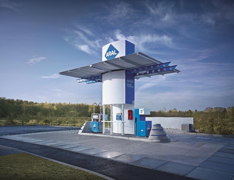 Aral LKW / Truck Station, Am Schornacker in Wesel