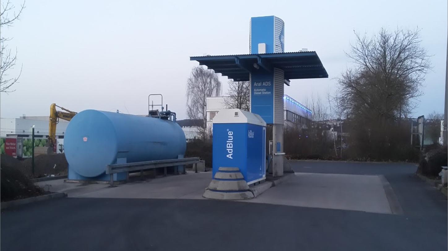 Aral LKW / Truck Station, August-Horch-Straße in Koblenz