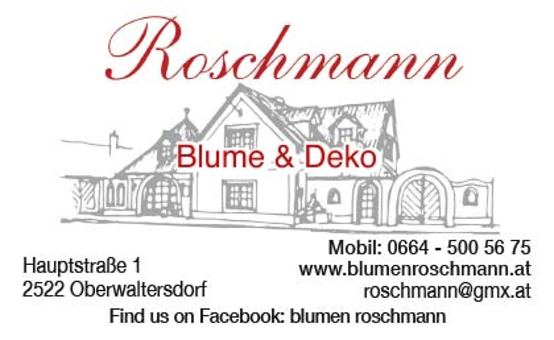 Blumen & Deko Roschmann in Oberwaltersdorf