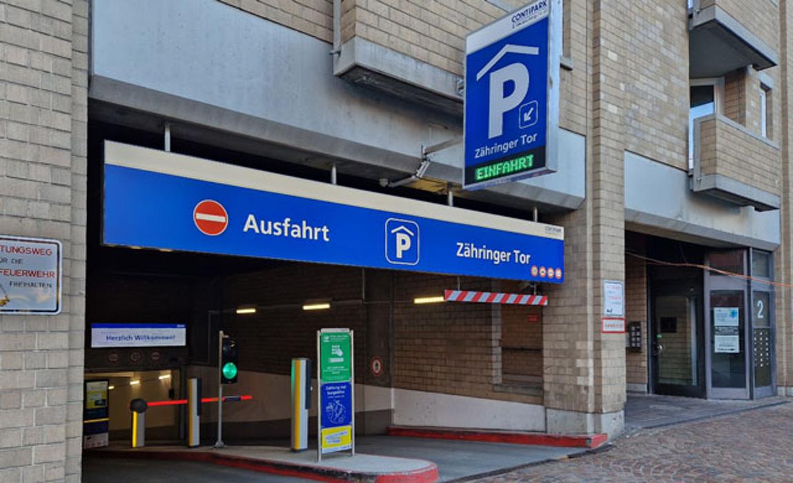 CONTIPARK Tiefgarage Zähringer Tor, Bernhardstraße in Freiburg im Breisgau