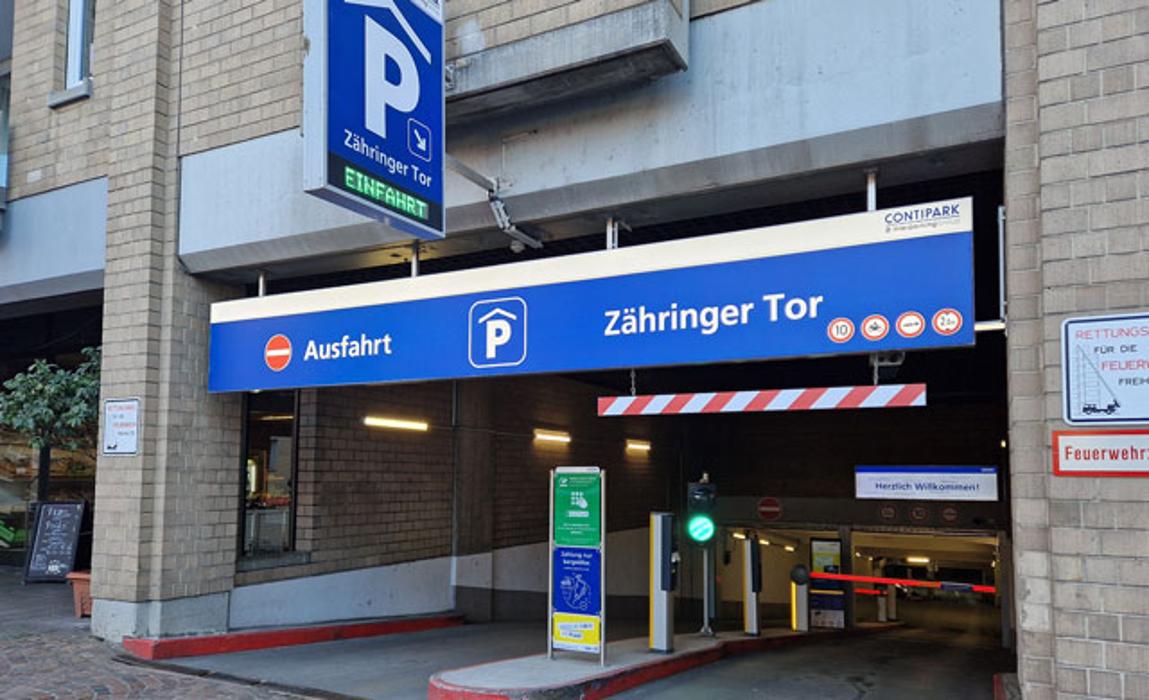 CONTIPARK Tiefgarage Zähringer Tor, Bernhardstraße in Freiburg im Breisgau